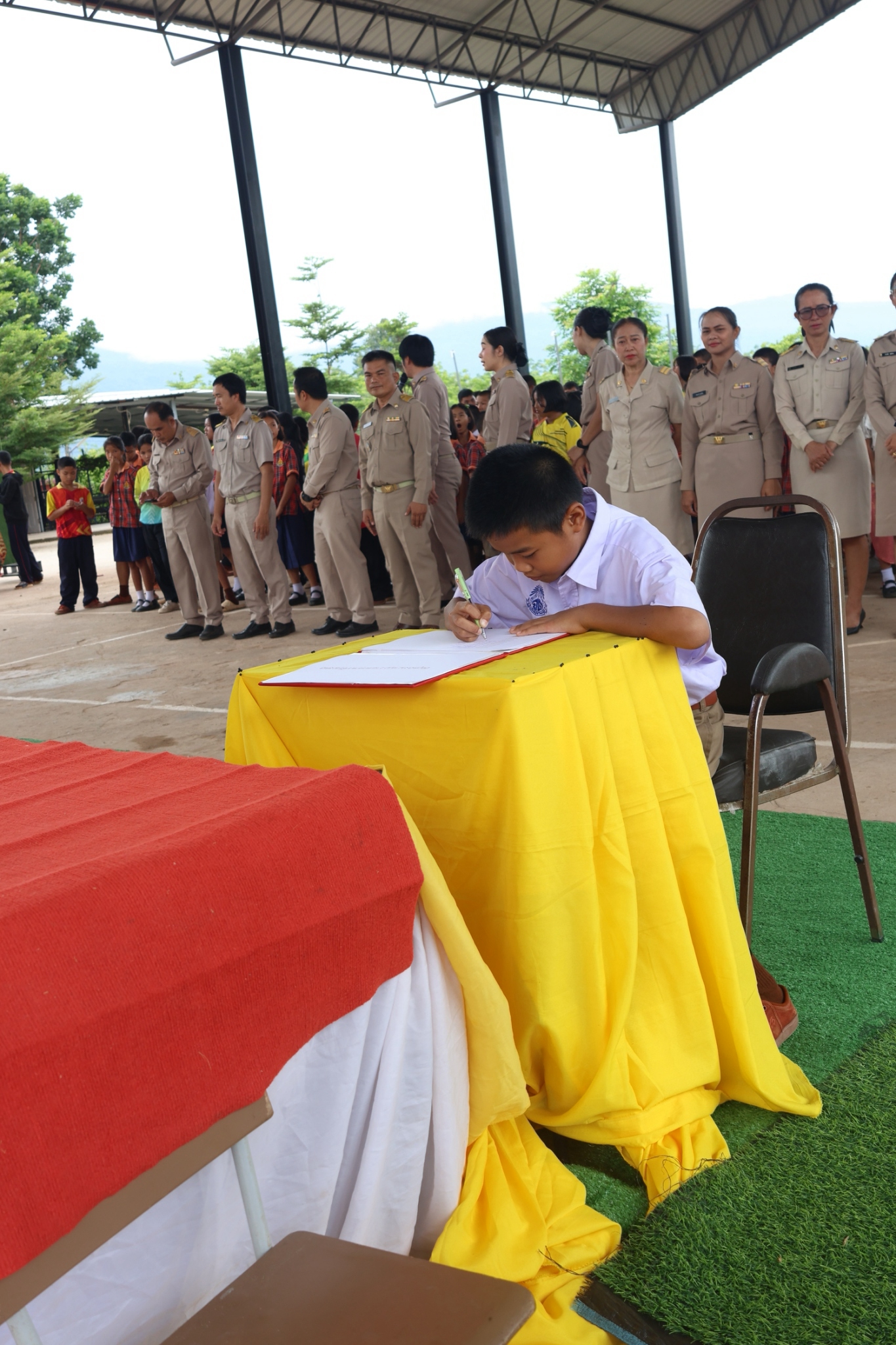พิธีถวายพระพรพระบาทสมเด็จพระเจ้าอยู่หัวฯ รัชกาลที่ 10