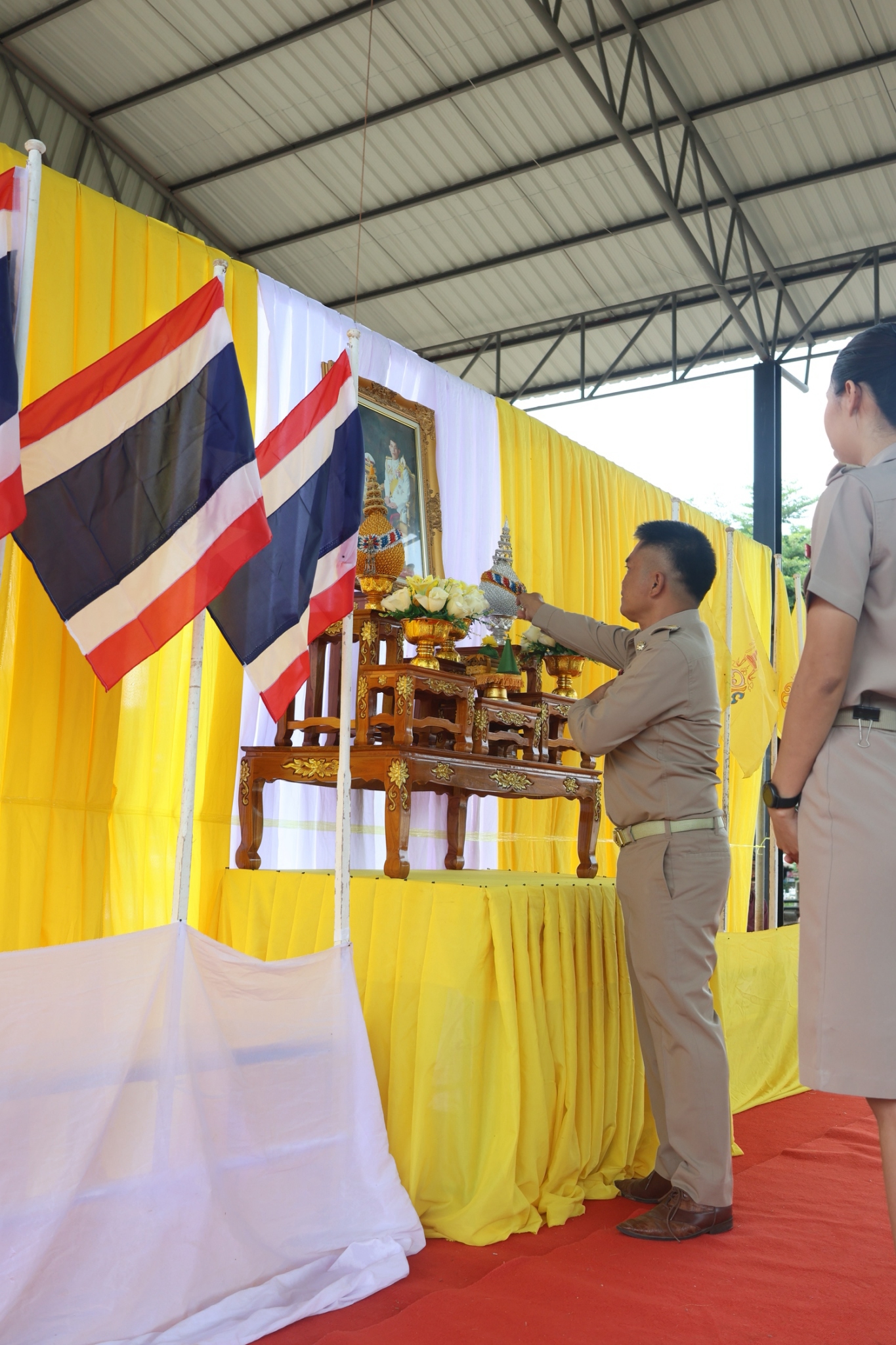 พิธีถวายพระพรพระบาทสมเด็จพระเจ้าอยู่หัวฯ รัชกาลที่ 10